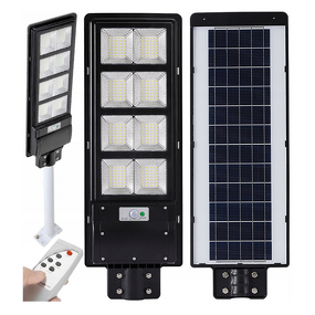 Solar Street Lamp Manufacturer - Wireless Remote ABS Outdoor Pole 90w to 150w All in One