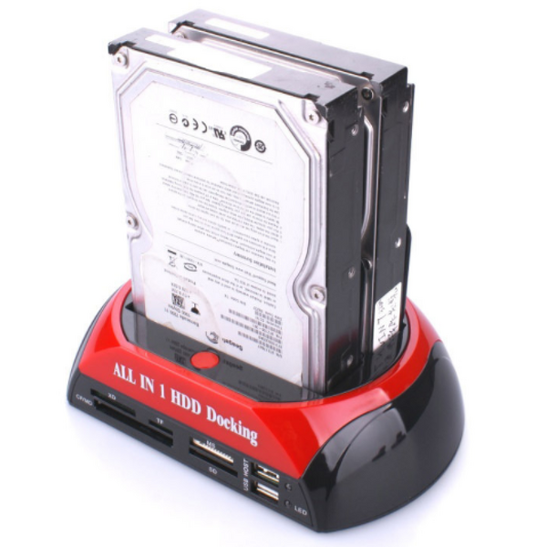 HDD Docking Station Manufacturer - SATA with Card Reader & Hub