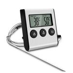 Food Thermometer Manufacturer - Alarm Timers Backlight Baking BBQ Kitchen Waterproof Digital for Cooking