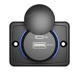 Car Charger Manufacturer - Factory Price 12v 24v QC3.0 PD Fast with Cover USB Socket