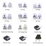 Plug Adapter Manufacturer - EU Euro European Travel Electric US AU UK Power Cord Charger Sockets