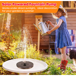 Solar Fountain Pump Manufacturer - BirdBath 1.4W Solar Powered Floating Kit for Garden Patio