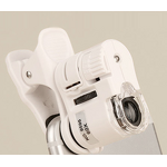 Microscope Lens Manufacturer - Universal 60X Mobile Phone Macro Clip with LED Light Zoom