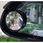 Blind Spot Mirror Manufacturer - 360 Degree Wide Angle Adjustable Rotation Round Car Rearview Auxiliary