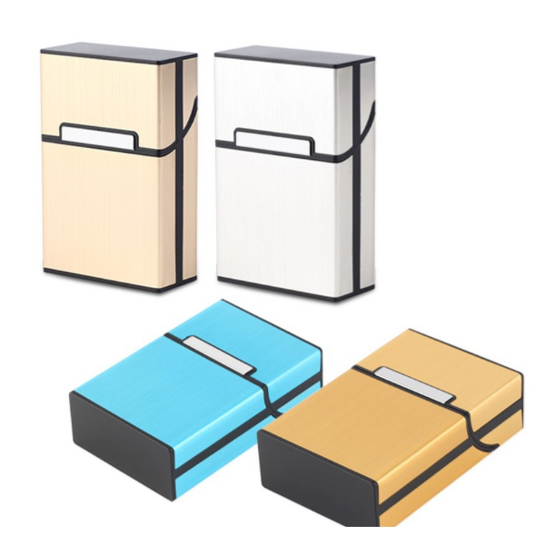 Cigarette Case Manufacturer - Aluminum Metal Multicolor Gift Box 20pcs
