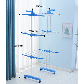 Drying Rack Manufacturer - Three Layer Multi-purpose Cloth Baby Hanger