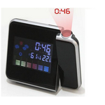 Alarm Clock Manufacturer - Snooze Light Laser Projection Table Digital with Weather Station