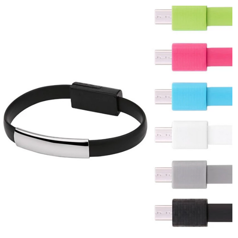 USB Cable Manufacturer - Wholesale Multi-function Charger Cable Wrist Bracelet Sync Charging Micro Data