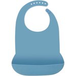 Apron Manufacturer - Customized Reusable Washable Water Resistant Silicone Sleeveless Adult Bibs for Elderly