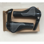 Bike Grips Manufacturer - Shock Absorption Ergonomic Mountain Bike Non-Slip Lock on with Bar Ends