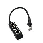 Network Adapter Manufacturer - RJ45 Male to 3 Female LAN Ethernet Splitter