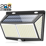 Solar Lamp Manufacturer - LED Garden Security Wall Light 288 Led High Bright Waterproof with Motion Detector