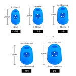 Finger Protector Manufacturer - Custom Heat Resistant Silicone Rubber Tips Cover Caps for Playing Guitar