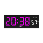 Alarm Clock Manufacturer - Digital LED with USB/Battery Power Calendar Temperature Electronic Desktop