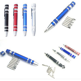 Screwdriver Kit Manufacturer - Promotional Cheap Pen Shaped Mini Tool