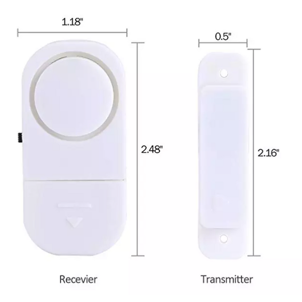 Security Alarm Manufacturer - Door and Window Wireless Burglar Magnetic Triggered Chime for Home
