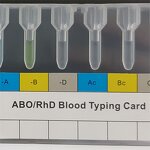Coombs Test Card - Manufacturer - Gel Professional Hospital Blood Group Test