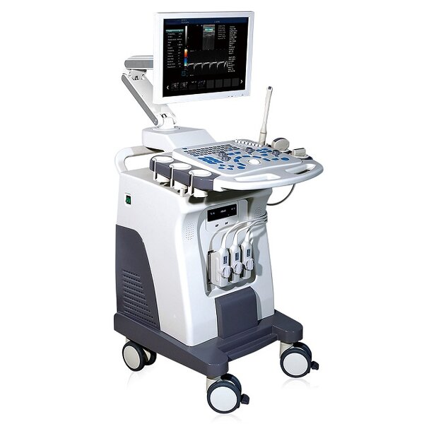Trolley Doppler Ultrasound - Manufacturer - Full Digital Hospital Diagnostic Scanner