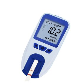 Hemoglobin Test Meter - Manufacturer - Handheld with Test Strips Medical Diagnostic