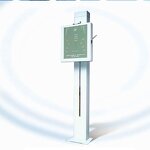 X Ray Bucky Stand - Manufacturer - Mobile Medical Side Mounted Vertical Photography