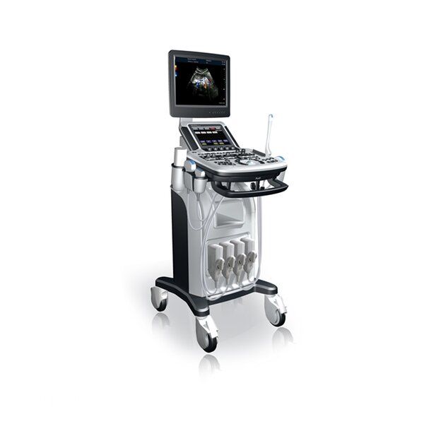 Color Doppler Ultrasound - Manufacturer - MSLCU46 Double Screen Trolley System