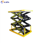 Lift Table Manufacturer - Aluminium Mobile Manual with Motor