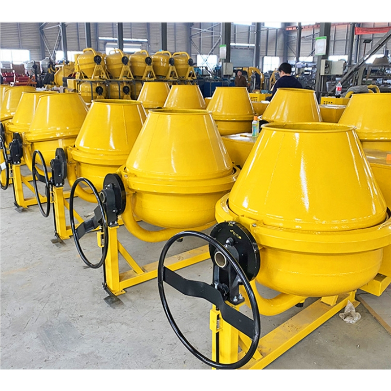 Mixer Manufacturer - Small Cement Mortar Concrete Two-wheel Four-wheel Diesel