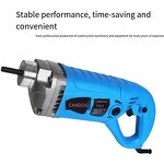 Concrete Vibrator Manufacturer - Portable 220V 1000W Electric with Screw Coupling
