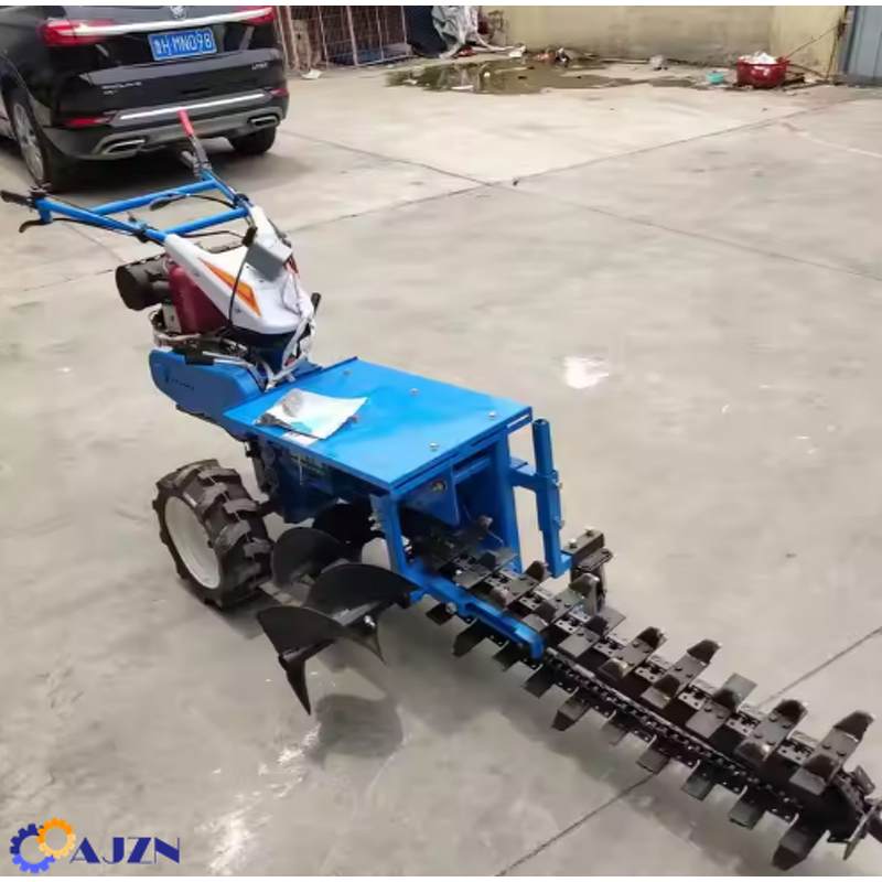 Trenching Machine Manufacturer - 15hp Self-Propelled Diesel Mini