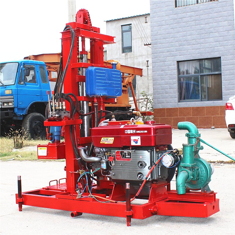 Drilling Rig Manufacturer - Hydraulic Rock Drill 150-Meter Diesel-Powered
