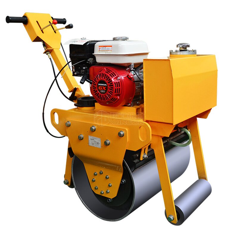 Road Roller Manufacturer - 0.8ton Single Drum Mini Hand Operated Vibratory