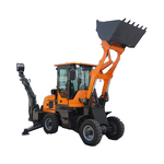 Excavator Manufacturer - AJUZN Wheeled with 1 Year Warranty