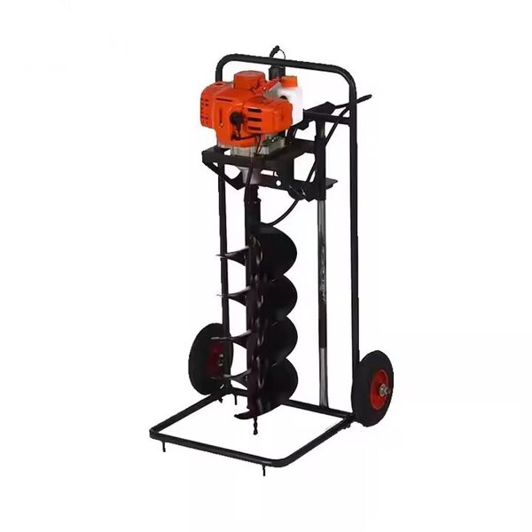 Drilling Machine Manufacturer - Small Gasoline Fertilizer Trolley for Orchard
