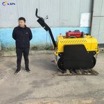 Road Roller Manufacturer - 1 Ton Changchai Engine Double-bowl 5.5kW