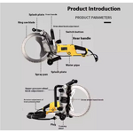 Concrete Cutter Manufacturer - Portable DL400 400mm for Wall Cutting