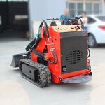 Tracked Loader Manufacturer - AJZN Mini Diesel Hydraulic 891kg