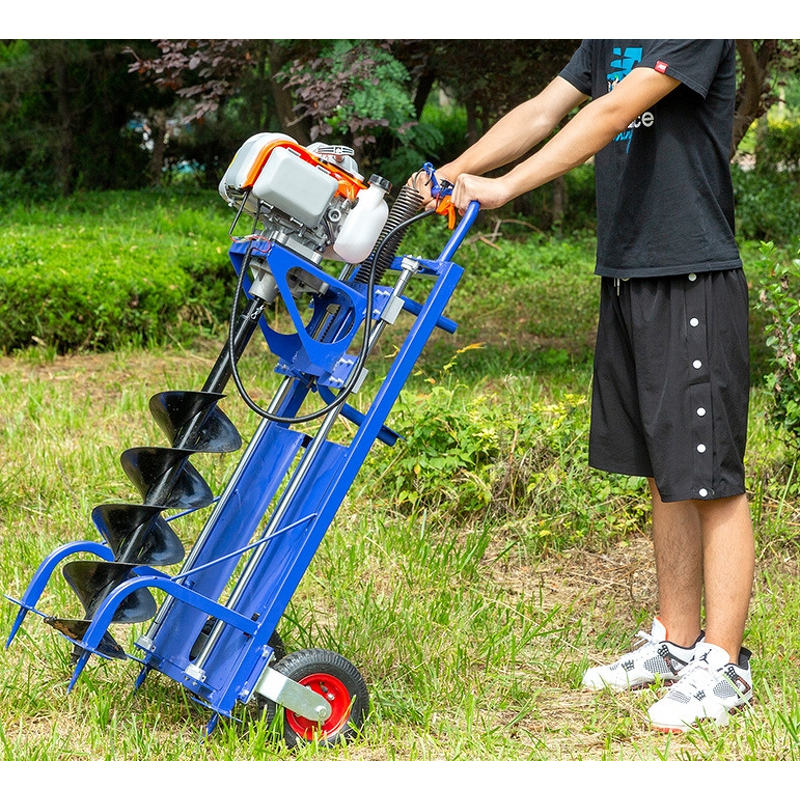 Pile Driver Manufacturer - Small Gasoline Orchard Agricultural Trolley Model