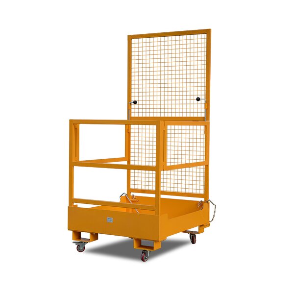 Forklift Safety Cage Manufacturer - Rated Load Man Basket Work Platform