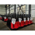 Full Electric Stacker Manufacturer - JUELI 2Ton Walkie Electric Pallet Forklift