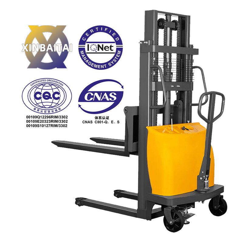 Electric Stacker Manufacturer - CE Certified Semi Pallet 1.5-2 Ton 2000kg