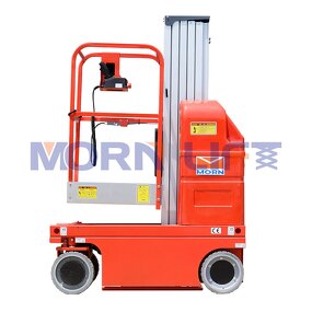 Aluminium Mast Lifts Platform - Manufacturer 6m-9m Self-propelled Single Person Aerial Work
