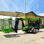 Boom Lifts - Manufacturer 8m-18m Trailer Mounted for Cherry Picker Printing Shops