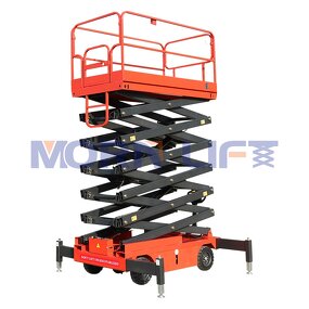 Scissor Lifter - Manufacturer Custom 300kg-500kg Self-Propelled Electric Steel Aerial Work