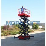 Mobile Scissor Lift - Manufacturer Manual Platform for Window Cleaning
