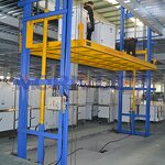 Hydraulic Goods Lift - Manufacturer Custom 300kg-5000kg Wall Mounted Warehouse Cargo Lift