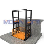 Hydraulic Goods Lift - Manufacturer Custom 300kg-5000kg Wall Mounted Warehouse Cargo Lift