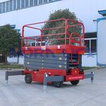 Electric Scissor Lift - Manufacturer 7m-16m CE ISO Aerial Man Lifting Hydraulic Platform