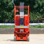 Aluminium Mast Lifts Platform - Manufacturer 6m-9m Self-propelled Single Person Aerial Work