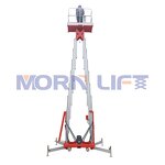 Vertical Lift Aerial Working Platforms - Manufacturer 7.8m-16m Manual Hydraulic Aluminum