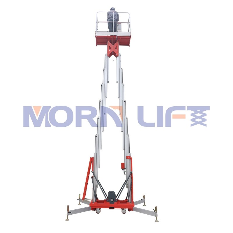 Vertical Lift Aerial Working Platforms - Manufacturer 7.8m-16m Manual Hydraulic Aluminum